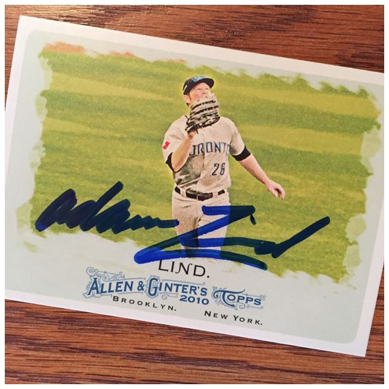 Adam Lind TTM Success