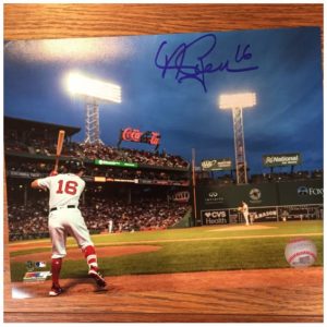 Andrew Benintendi TTM Success