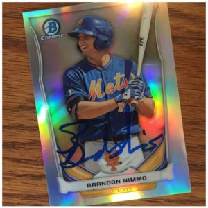 Brandon Nimmo Autograph