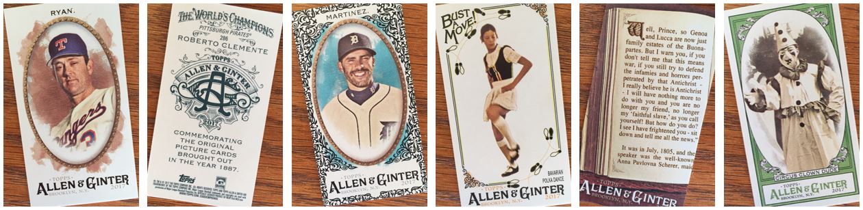 2017 Allen & Ginter Minis