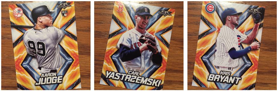 2017 Topps Fire Base Cards