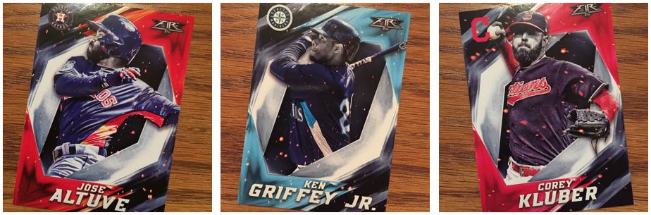 2017 Topps Fire Base Cards