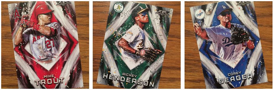 2017 Topps Fire Base Cards