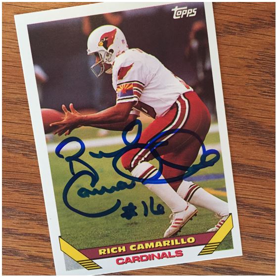 Rich Camarillo TTM Success