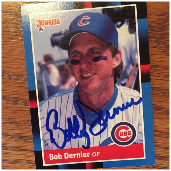 Bob Dernier TTM Success