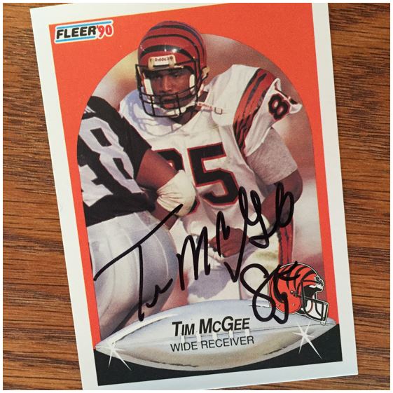 Tim McGee TTM Success