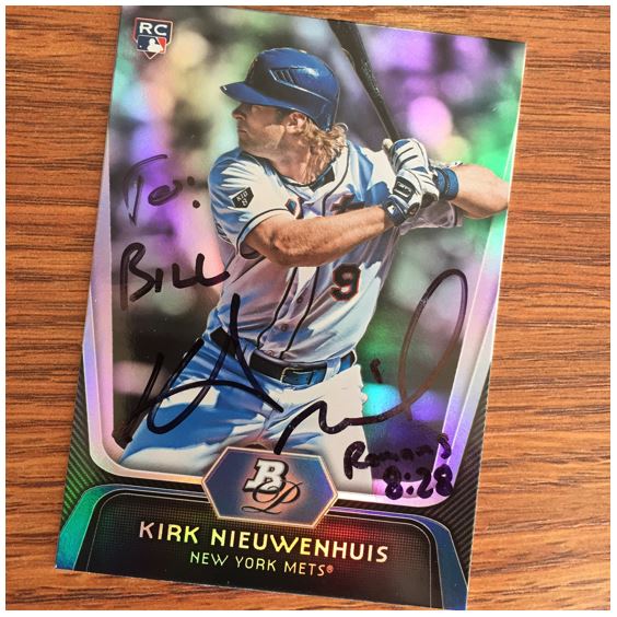 Kirk Nieuwenhuis TTM Success