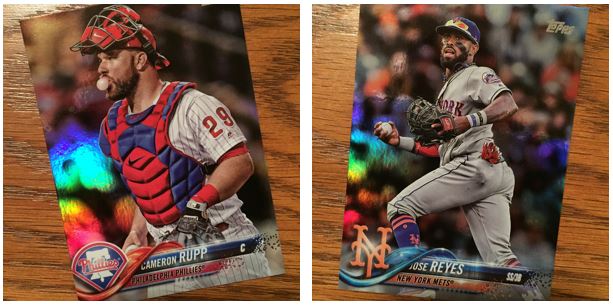 2018 Topps Series 1 Rainbow Foil Parallels