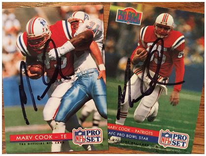 Marv Cook TTM Success