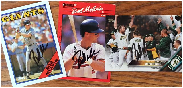 Bob Melvin TTM Success