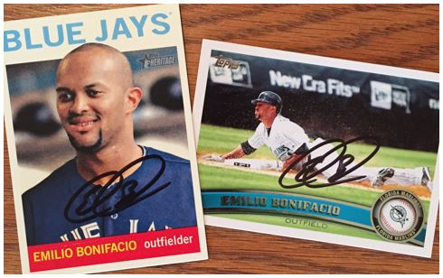 Emilio Bonifacio TTM Success