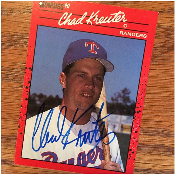 Chad Kreuter TTM Success