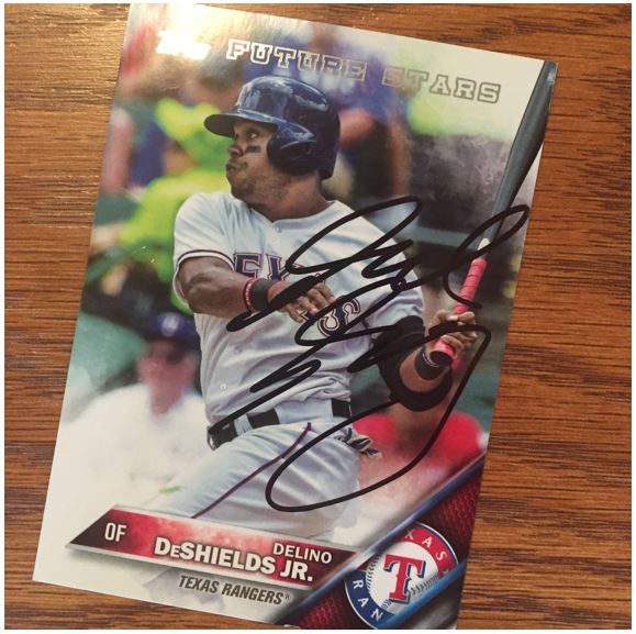 Delino DeShields Jr TTM Success