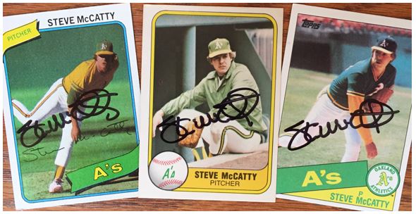 Steve McCatty TTM Success