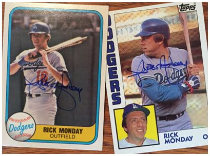 Rick Monday TTM Success