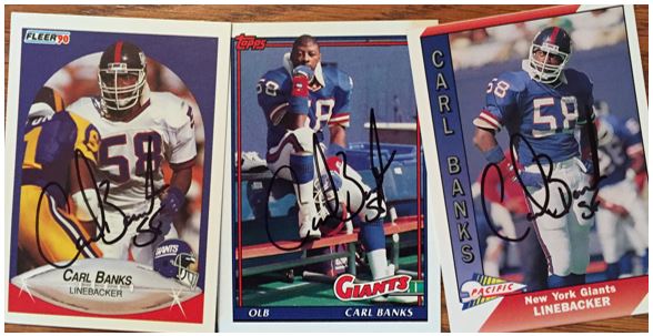 Carl Banks TTM Success