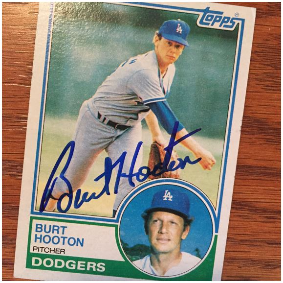 Burt Hooton TTM Success