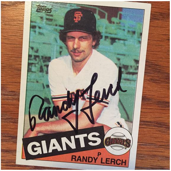 Randy Lerch TTM Success