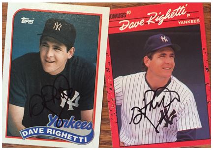 Dave Righetti TTM Success