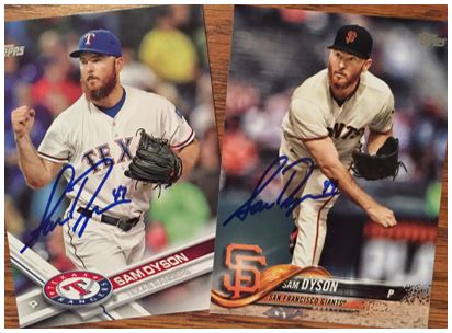 Sam Dyson TTM Success