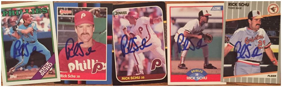 Rick Schu TTM Success