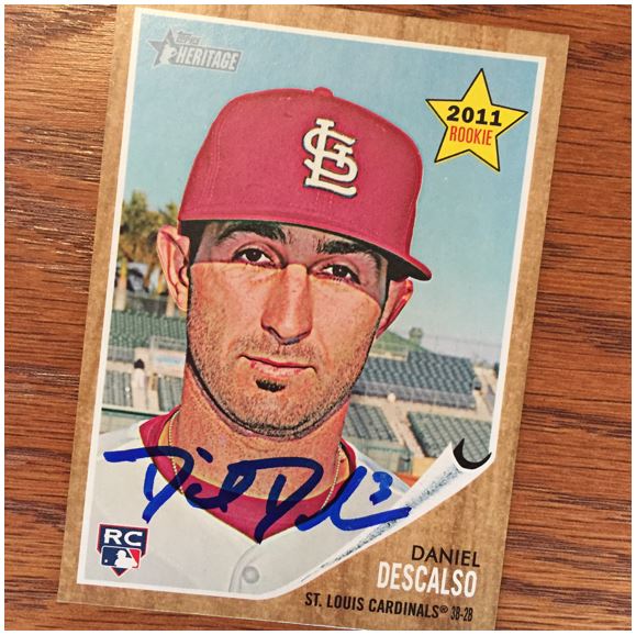 Daniel Descalso TTM Success