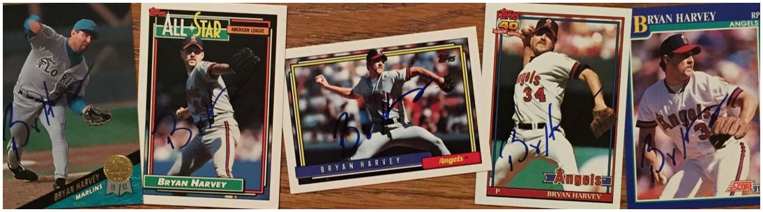 Bryan Harvey TTM Success