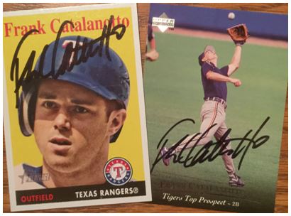 Frank Catalanotto TTM Success