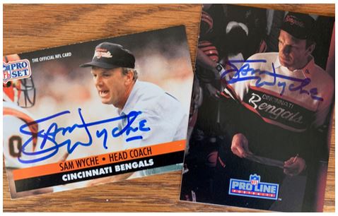 Sam Wyche TTM Success