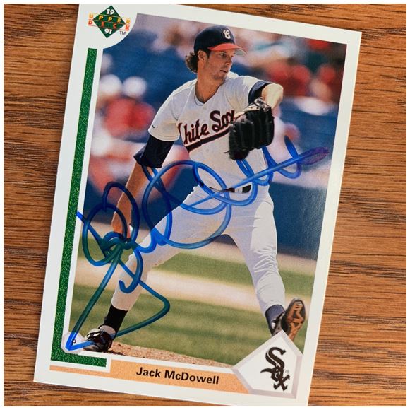 Jack McDowell TTM Success