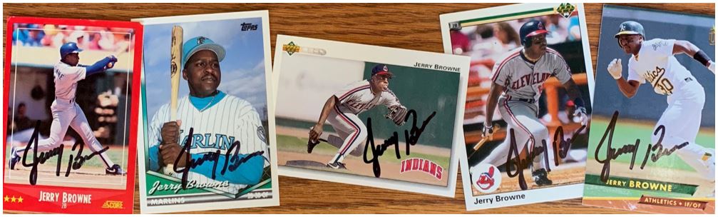 Jerry Browne TTM Success