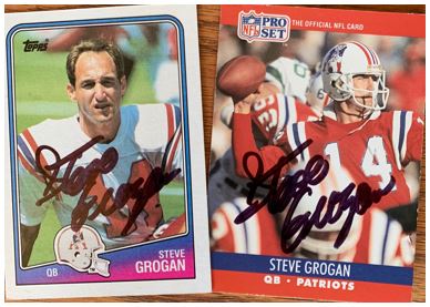 Steve Grogan TTM Success