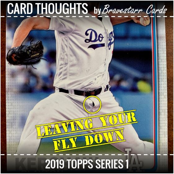 Card Thoughts: 2019 Topps Design v. Execution
