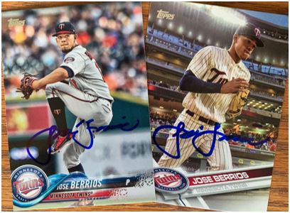 Jose Berrios TTM Success