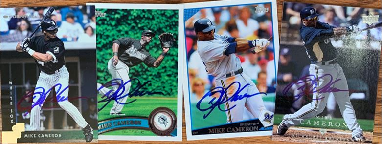 Mike Cameron TTM Success