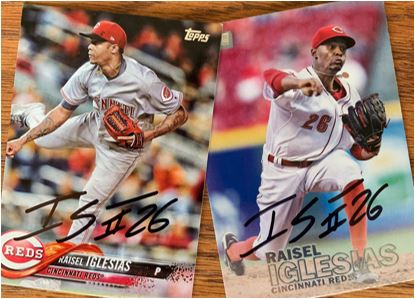 Raisel Iglesias TTM Success