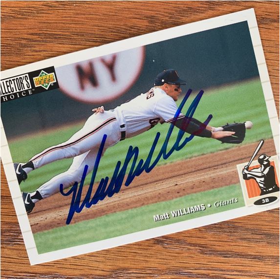 Matt Williams TTM Success