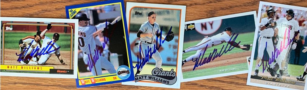 Matt Williams TTM Success