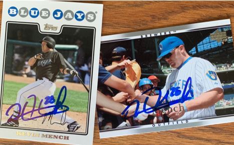 Kevin Mench TTM Success