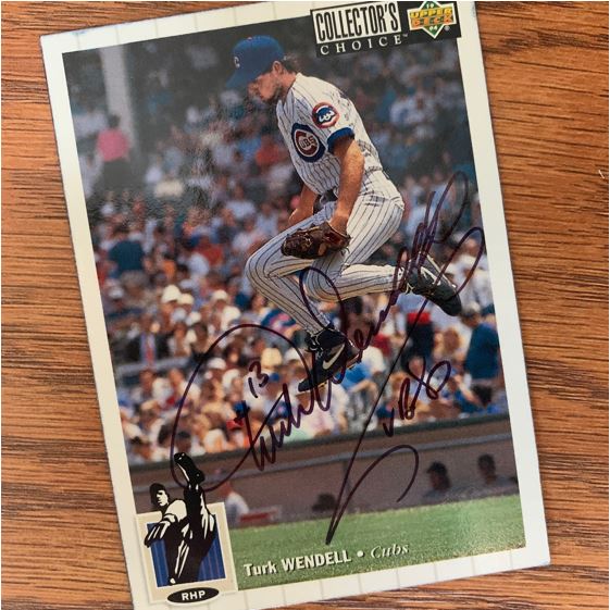 Turk Wendell TTM Success