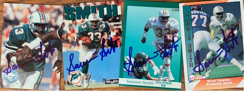 Sammie Smith TTM Success