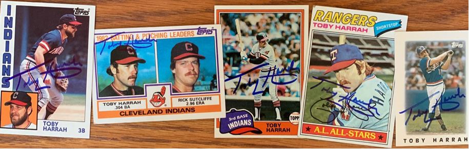 Toby Harrah TTM Success