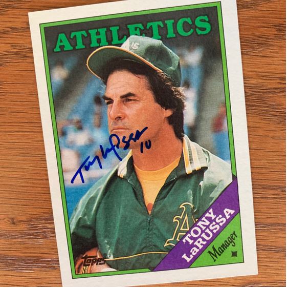 Tony La Russa TTM Success