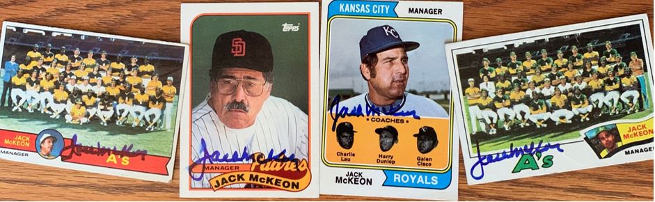 Jack McKeon TTM Success