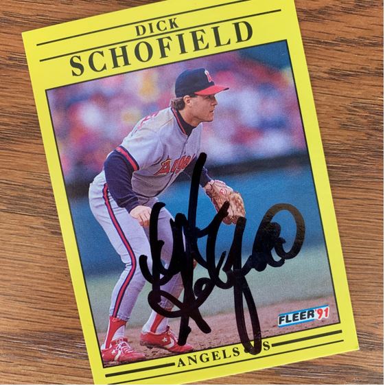 Dick Schofield TTM Success