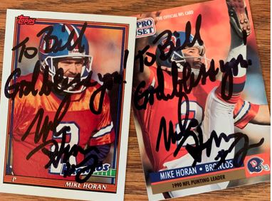 Mike Horan TTM Success