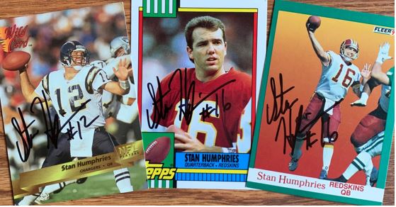 Stan Humphries TTM Success