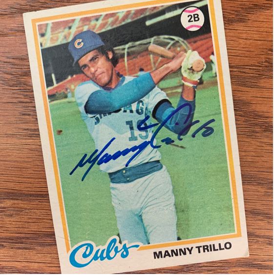 Manny Trillo TTM Success
