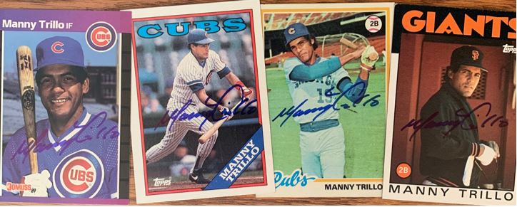 Manny Trillo TTM Success