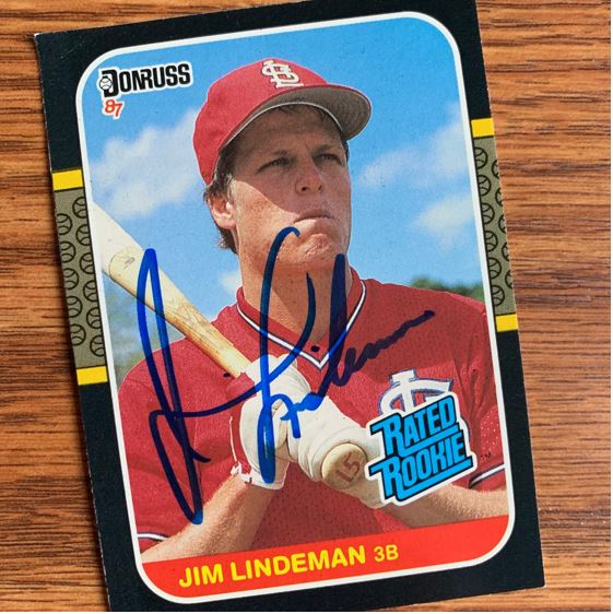 Jim Lindeman TTM Success
